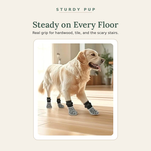 Non-Slip Grip Socks for Senior Dogs
