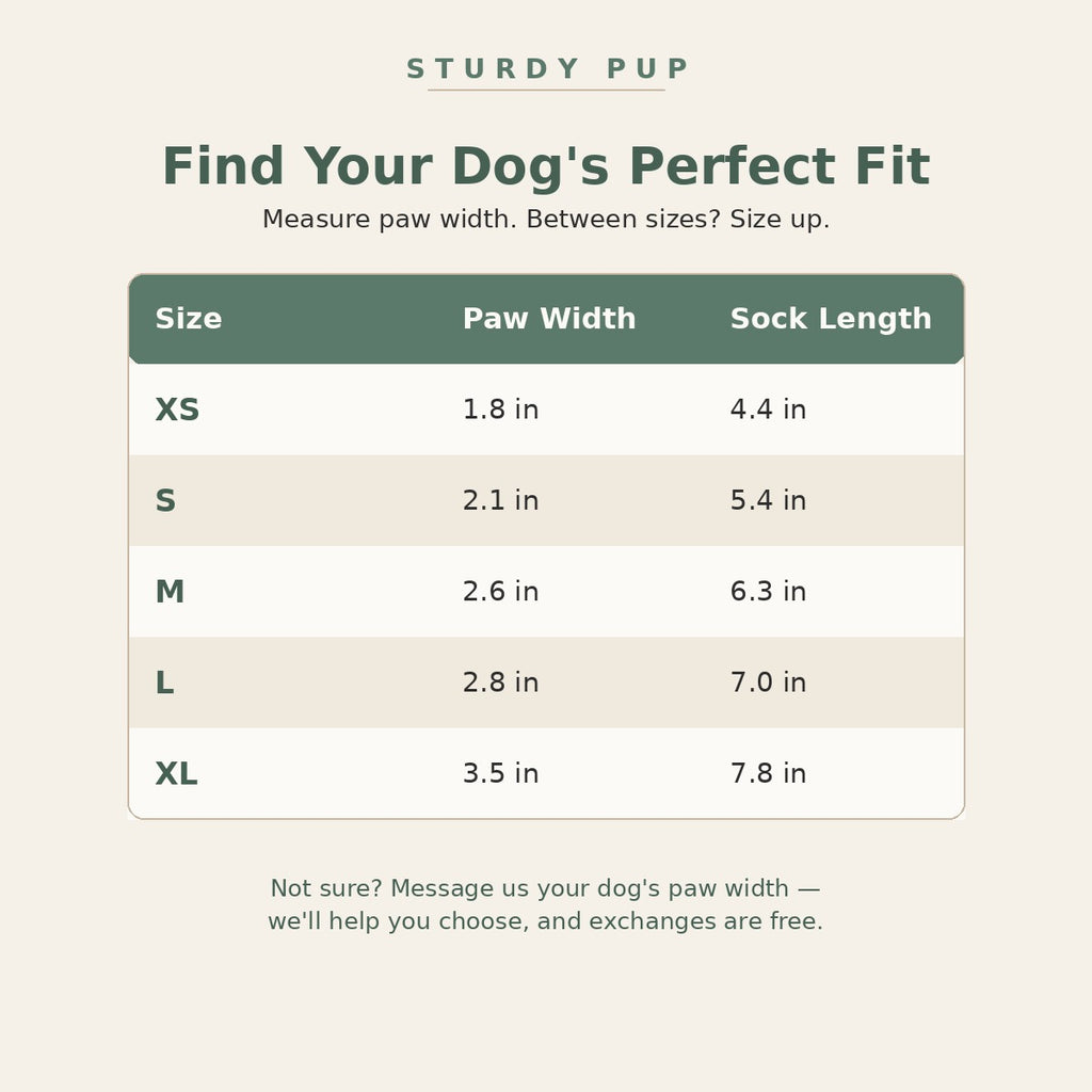 Non-Slip Grip Socks for Senior Dogs